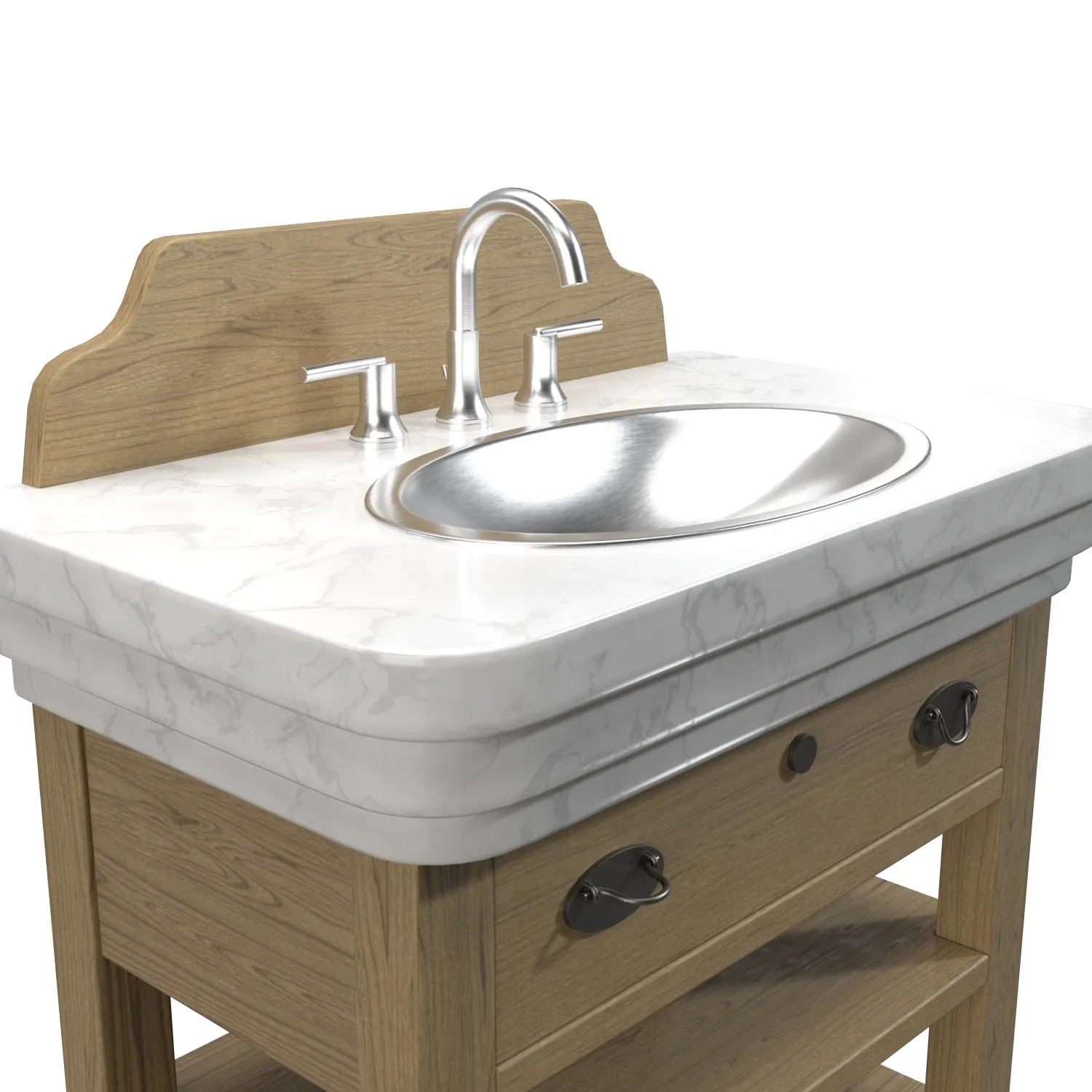 Windwood Vanity PBR 3D Model_05